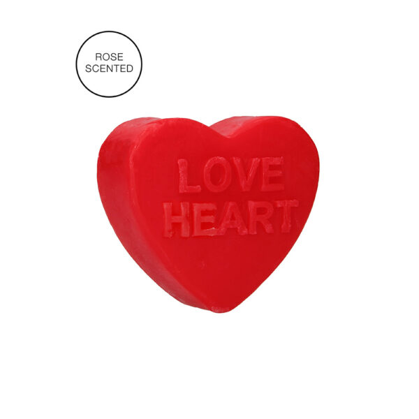 Heart Soap Love Heart Rose Scented - Image 2