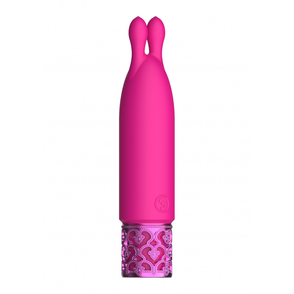 Royal Gems Twinkle Rechargeable Silicone Bullet Pink 2 Royal Gems Twinkle Rechargeable Silicone Bullet Pink - Image 2