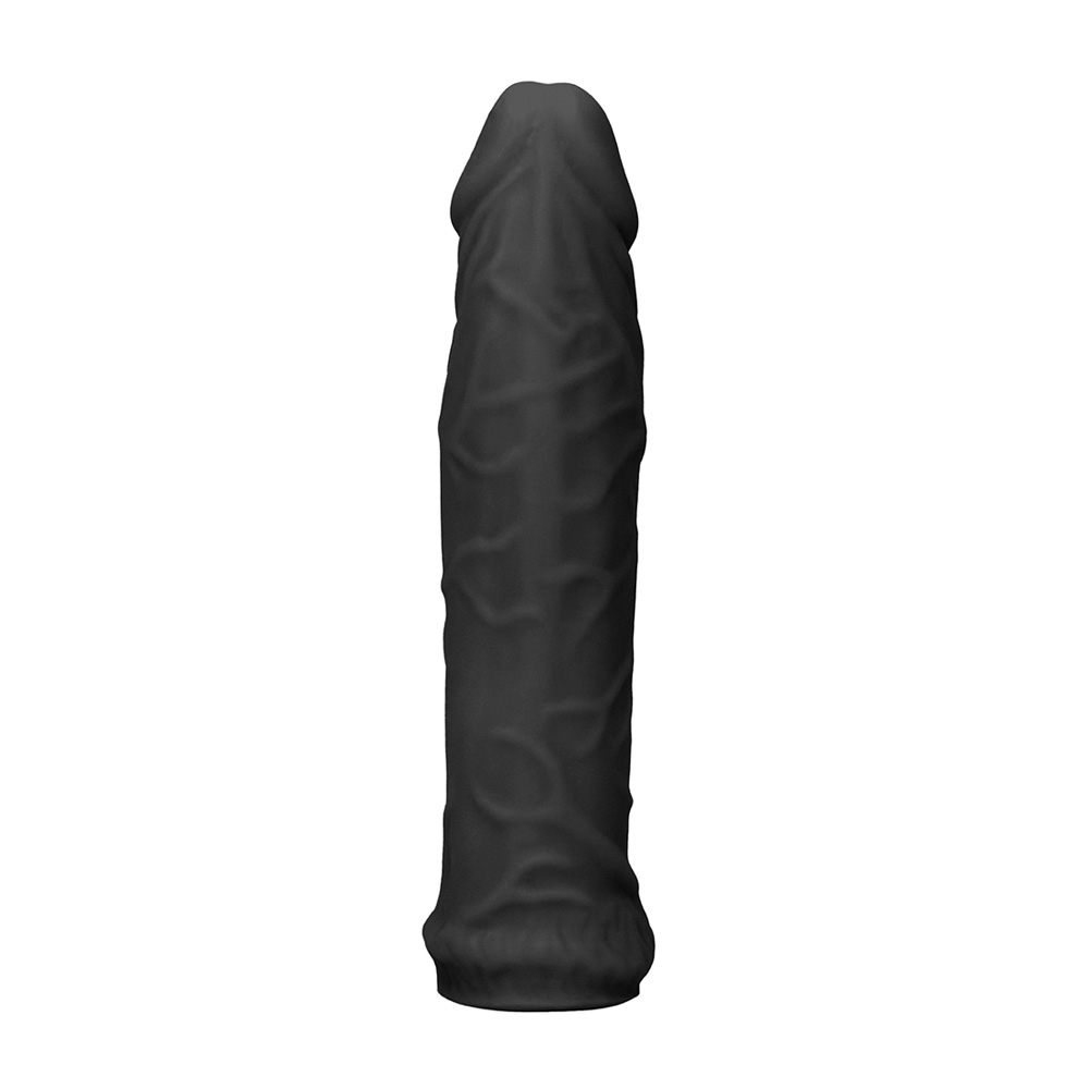 Realrock Penis Sleeve 6" Black 3 Realrock Penis Sleeve 6" Black - Image 3