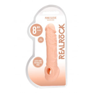 Realrock Penis Sleeve 8" Flesh