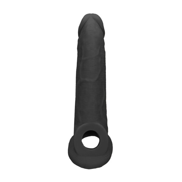 Realrock Penis Sleeve 9" Black - Image 3