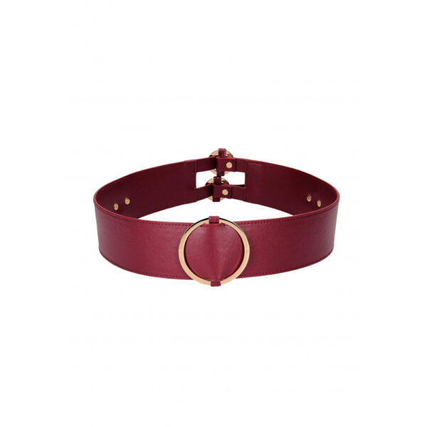 Ouch! Halo Waist Belt S/M Burgundy - Image 2