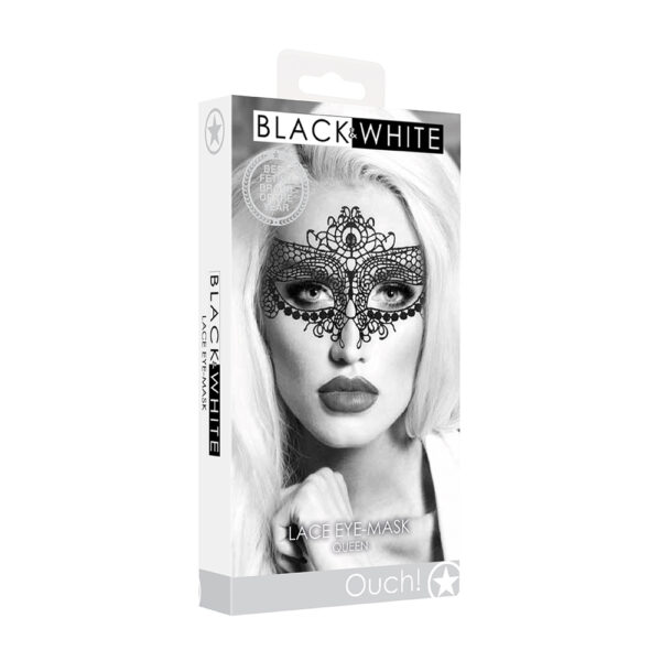 Ouch! Lace Eye Mask Queen
