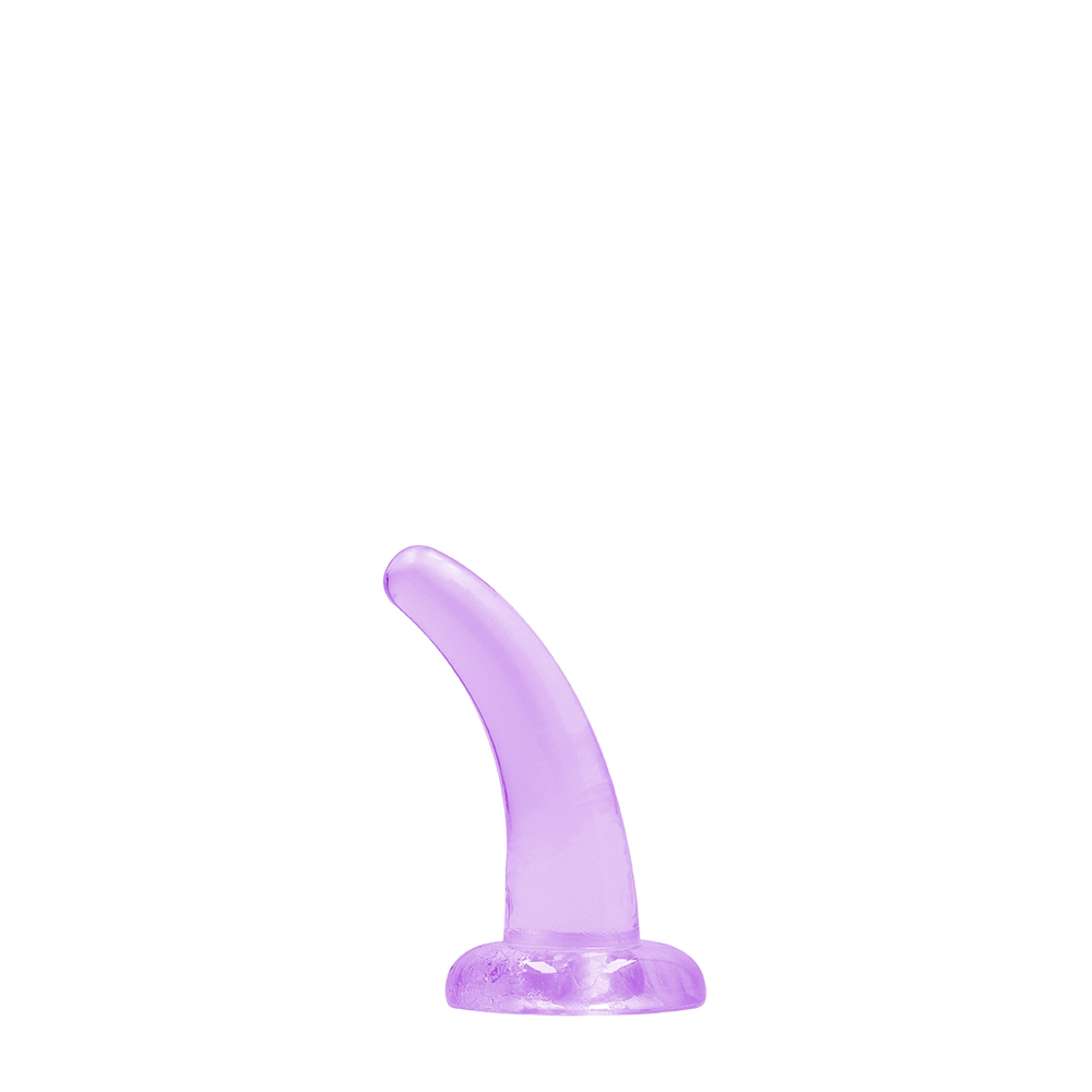 Non Realistic Dildo With Suction Cup 4.5" Purple 2 Non Realistic Dildo With Suction Cup 4.5" Purple - Image 2