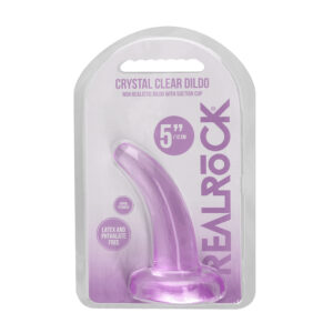 Non Realistic Dildo With Suction Cup 4.5" Purple