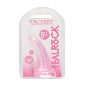 Non Realistic Dildo With Suction Cup 4.5" Pink