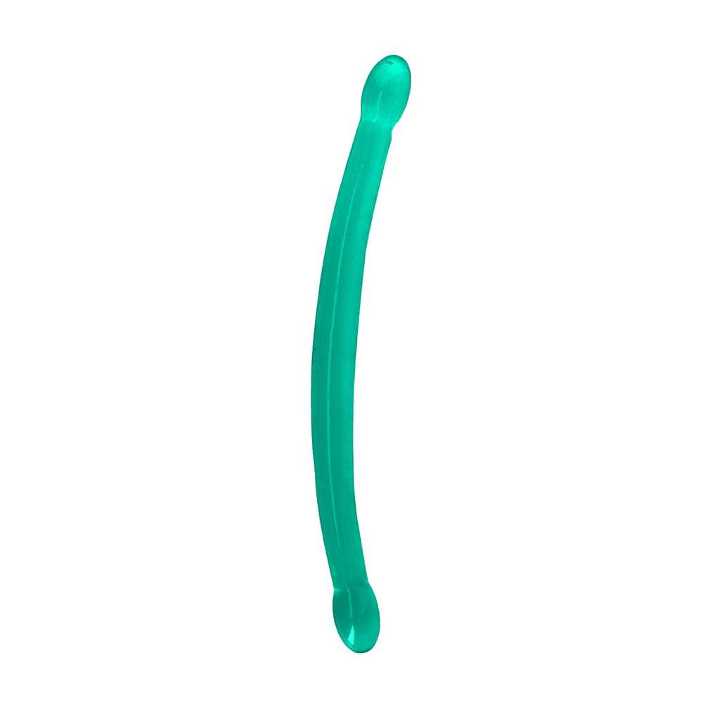 Non Realistic Double Dong 17" Turquoise 2 Non Realistic Double Dong 17" Turquoise - Image 2