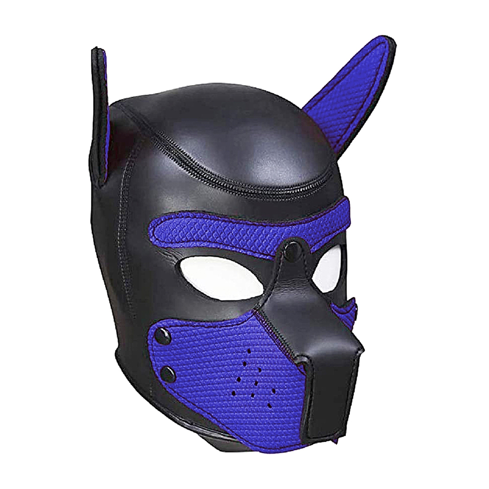 Ouch! Neoprene Puppy Hood Blue 2 Ouch! Neoprene Puppy Hood Blue - Image 2