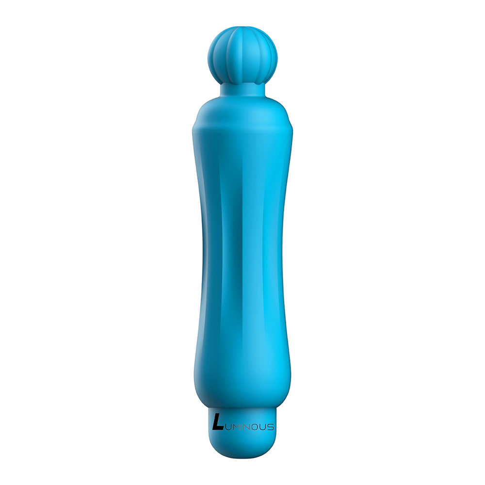 Luminous Demi Abs Bullet With Silicone Sleeve 10-Speeds Turquoise 2 Luminous Demi Abs Bullet With Silicone Sleeve 10-Speeds Turquoise - Image 2