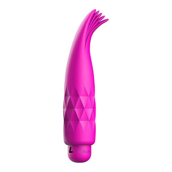Luminous Zoe Abs Bullet With Silicone Sleeve 10-Speeds Fuchsia - Image 2