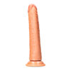 Slim Realistic Dildo Without Balls With Suction Cup 8'' Tan - Image 2