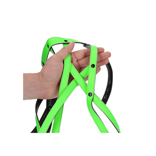 Ouch! Full Body Harness Glow In The Dark L/Xl - Image 3