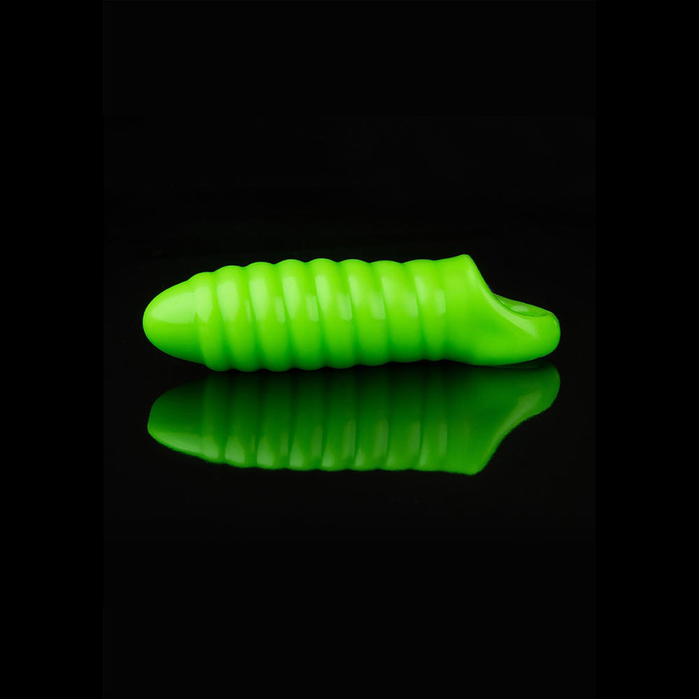 Ouch! Swirl Thick Stretchy Penis Sleeve Glow In The Dark 2 Ouch! Swirl Thick Stretchy Penis Sleeve Glow In The Dark - Image 2