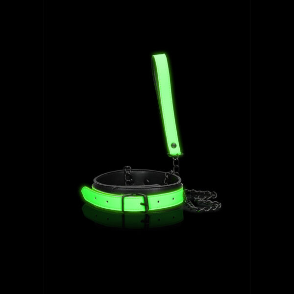 Ouch! Collar And Leash Glow In The Dark - Image 2