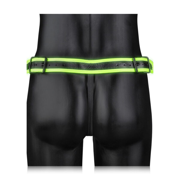 Ouch! Buckle Jock Strap Glow In The Dark S/M - Image 3