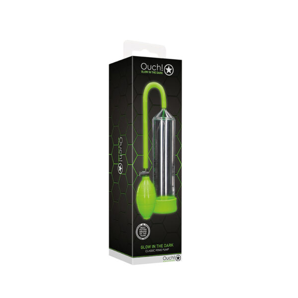 Ouch! Classic Penis Pump Glow In The Dark