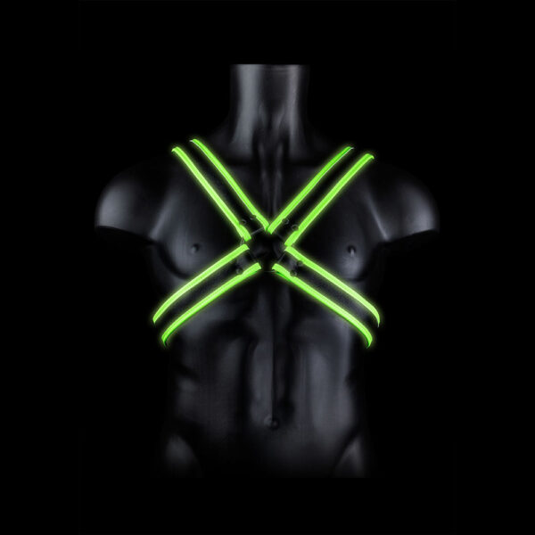 Ouch! Cross Harness Glow In The Dark L/Xl - Image 2