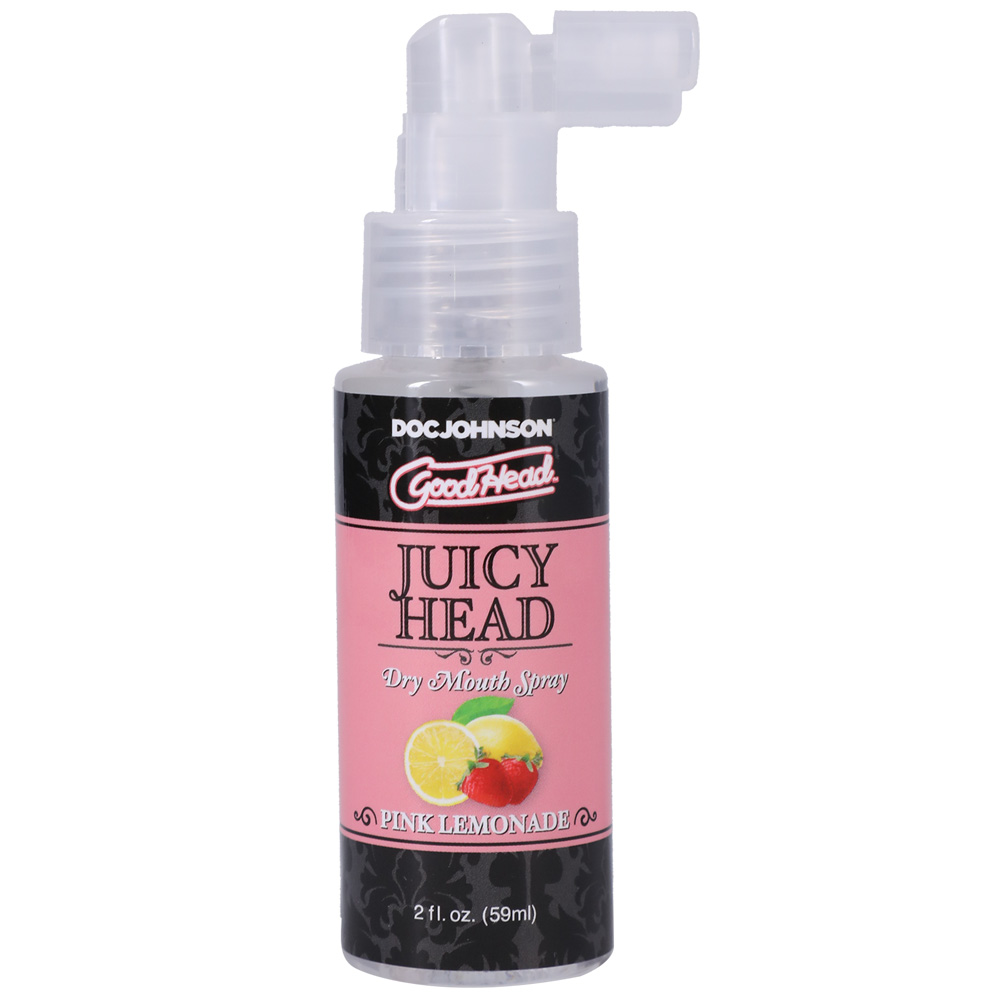 GoodHead Juicy Head Dry Mouth Spray Pink Lemonade 2 oz. 2 GoodHead Juicy Head Dry Mouth Spray Pink Lemonade 2 oz. - Image 2
