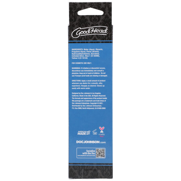 Goodhead Slick Head Glide Mint 4 oz. - Image 3