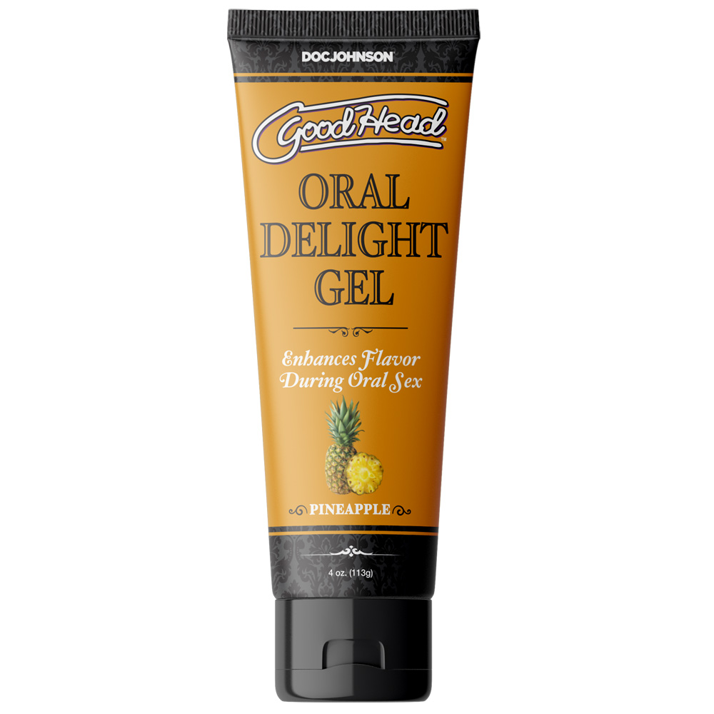 Goodhead Oral Delight Gel Pineapple 4 oz. 2 Goodhead Oral Delight Gel Pineapple 4 oz. - Image 2