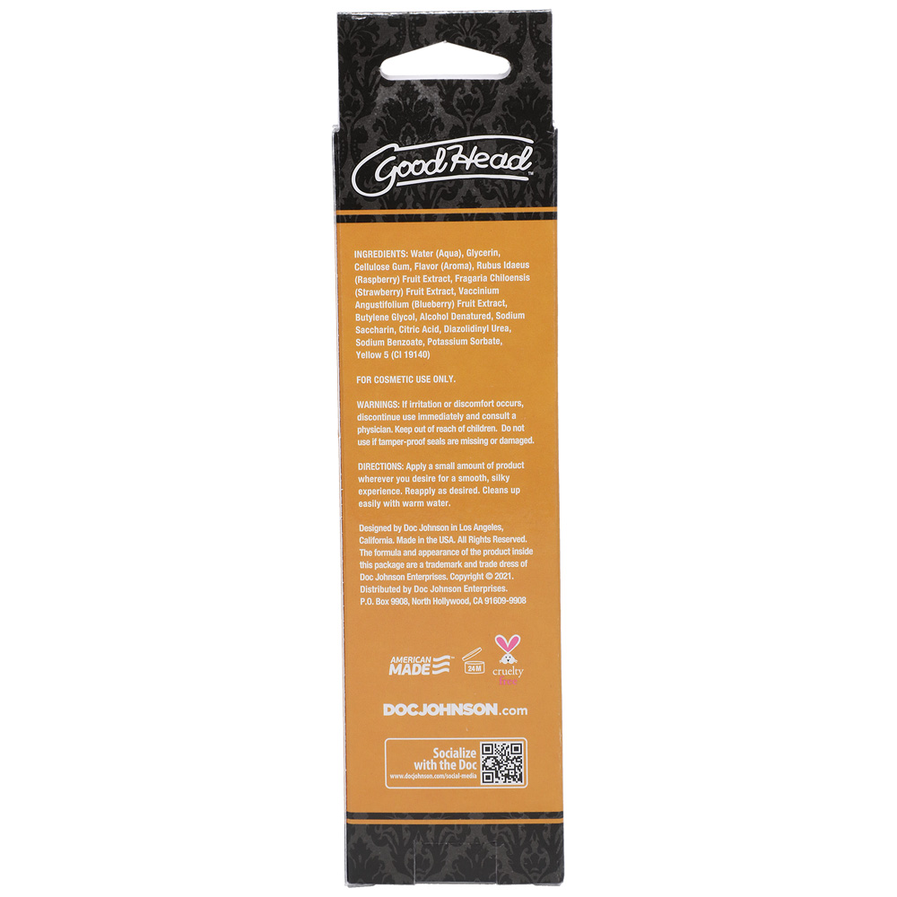 Goodhead Oral Delight Gel Pineapple 4 oz. 3 Goodhead Oral Delight Gel Pineapple 4 oz. - Image 3