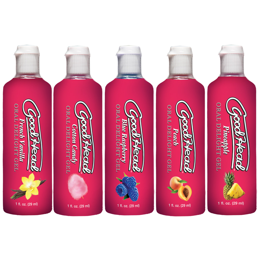 Goodhead Oral Delight Gel 5 Pack 1 oz. 2 Goodhead Oral Delight Gel 5 Pack 1 oz. - Image 2