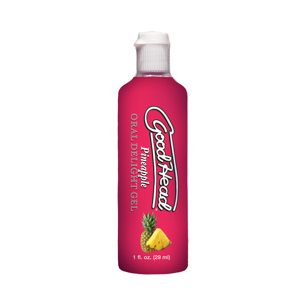 Goodhead Oral Delight Gel Pineapple 1 oz. 2 Goodhead Oral Delight Gel Pineapple 1 oz. - Image 2