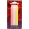 Japanese Drip Candles 3 Pack Pink, White, Yellow
