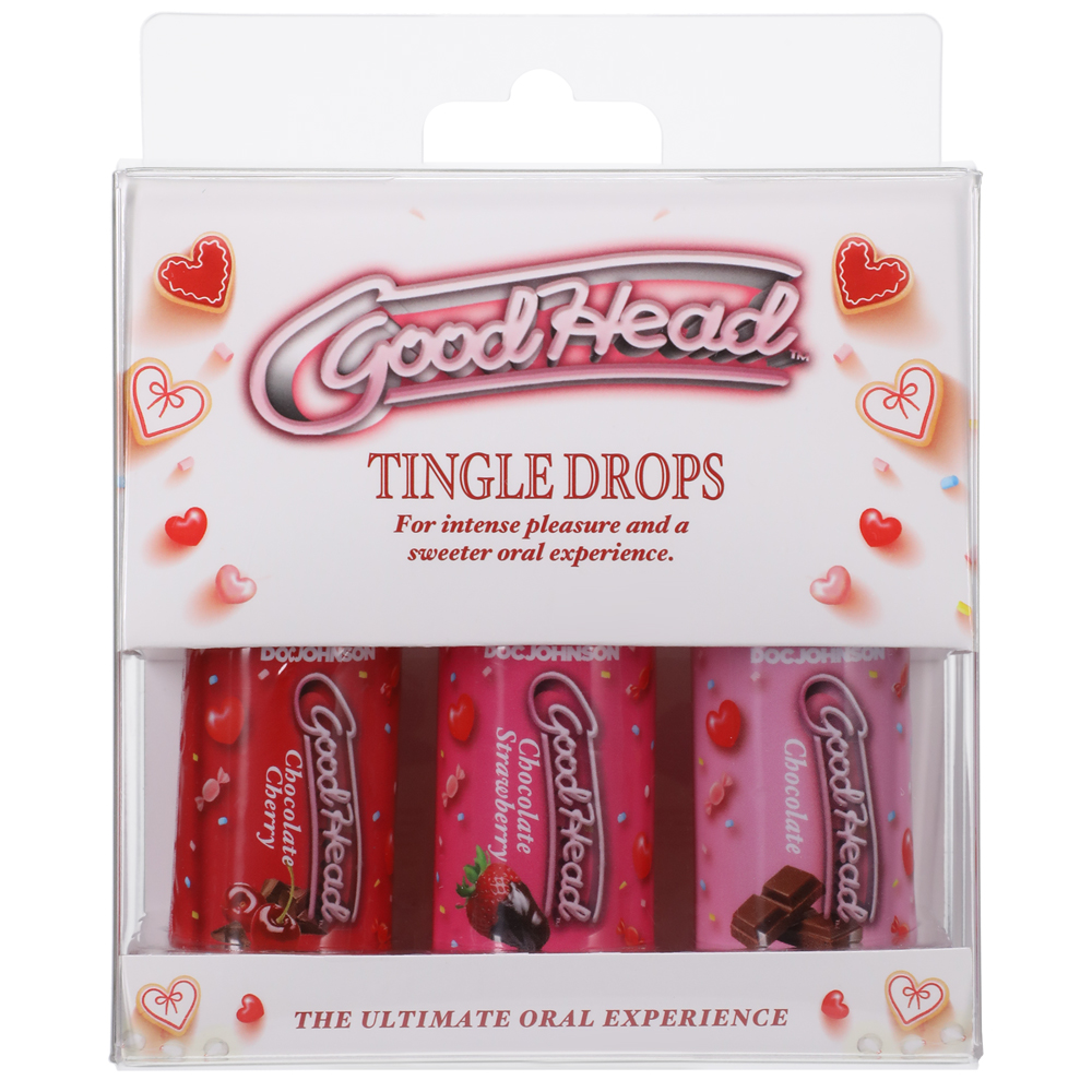 Goodhead Tingle Drops 3 Pack 1 Oz. 1 Goodhead Tingle Drops 3 Pack 1 Oz.