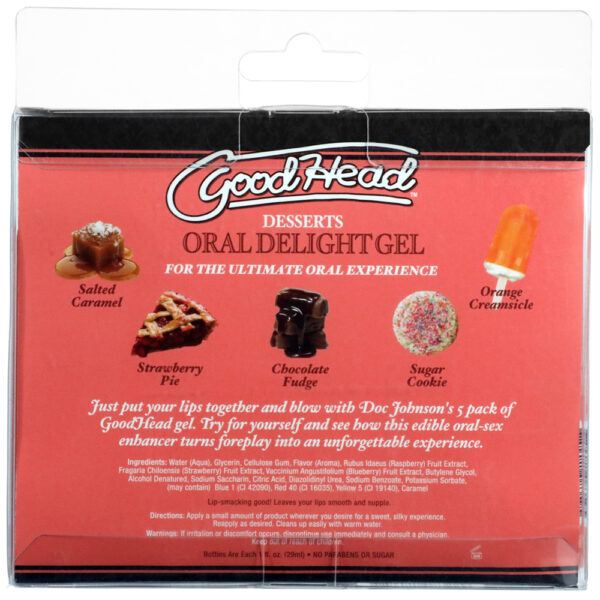 Goodhead Oral Delight Gel Desserts 5Pk 1 oz. - Image 3