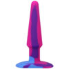 A-Play Groovy Silicone Anal Plug 5" Berry - Image 2