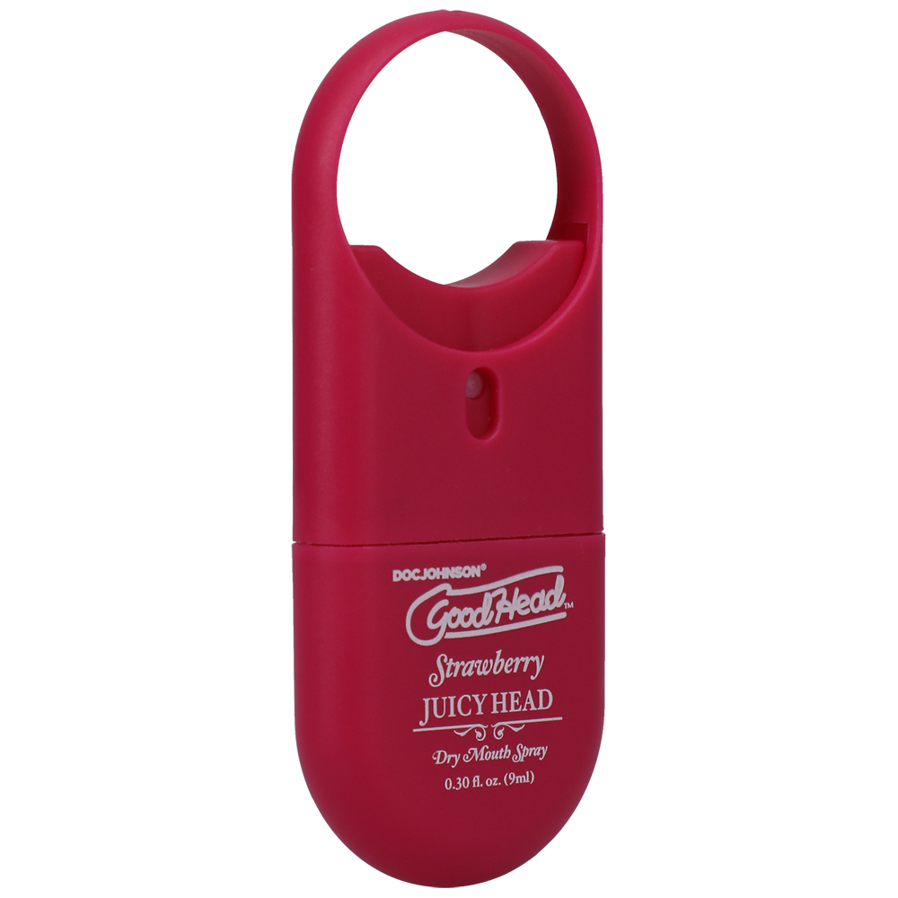 Goodhead Juicy Head Dry Mouth Spray To-Go Strawberry .30 oz. 3 Goodhead Juicy Head Dry Mouth Spray To-Go Strawberry .30 oz. - Image 3