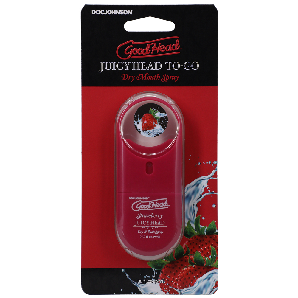 Goodhead Juicy Head Dry Mouth Spray To-Go Strawberry .30 oz. 1 Goodhead Juicy Head Dry Mouth Spray To-Go Strawberry .30 oz.