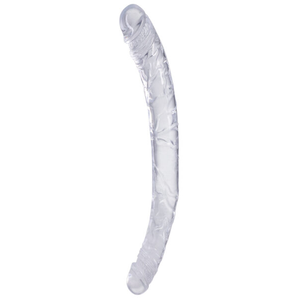 Double Dong In A Bag 13" Clear