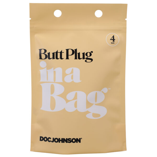 Butt Plug In A Bag 4" Black - Image 2