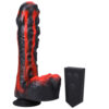 Fort Troff Tendril Thruster Mini Fuck Machine Rechargeable Silicone With Remote Red/Black - Image 3