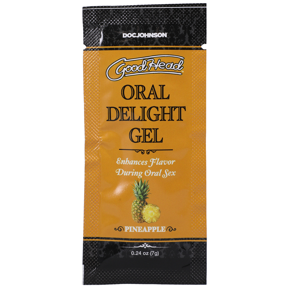 Goodhead Oral Delight Gel Pineapple 48 Pieces 0.24 oz. 1 Goodhead Oral Delight Gel Pineapple 48 Pieces 0.24 oz.