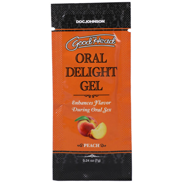 Goodhead Oral Delight Gel Peach 48 Pieces 0.24 oz.