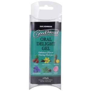 Goodhead Oral Delight Gel 6 Pack 0.24 oz.