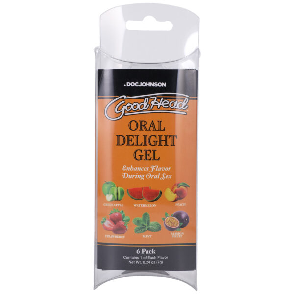 Goodhead Oral Delight Gel 6 Pack 0.24 oz.