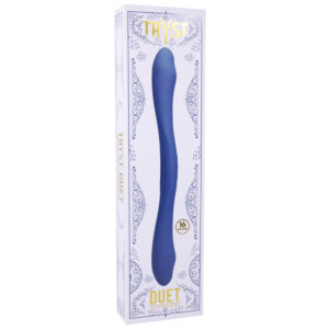 Tryst Duet Double Ended Vibrator With Wireless Remote Periwinkle