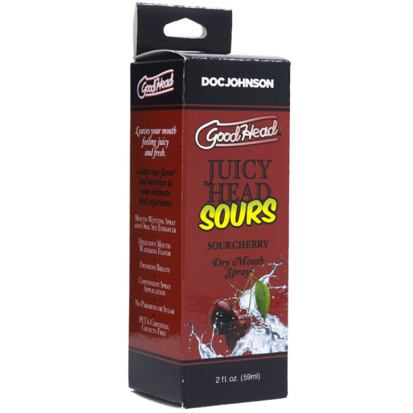 Goodhead Juicy Head Dry Mouth Spray Sour Cherry 2 oz.