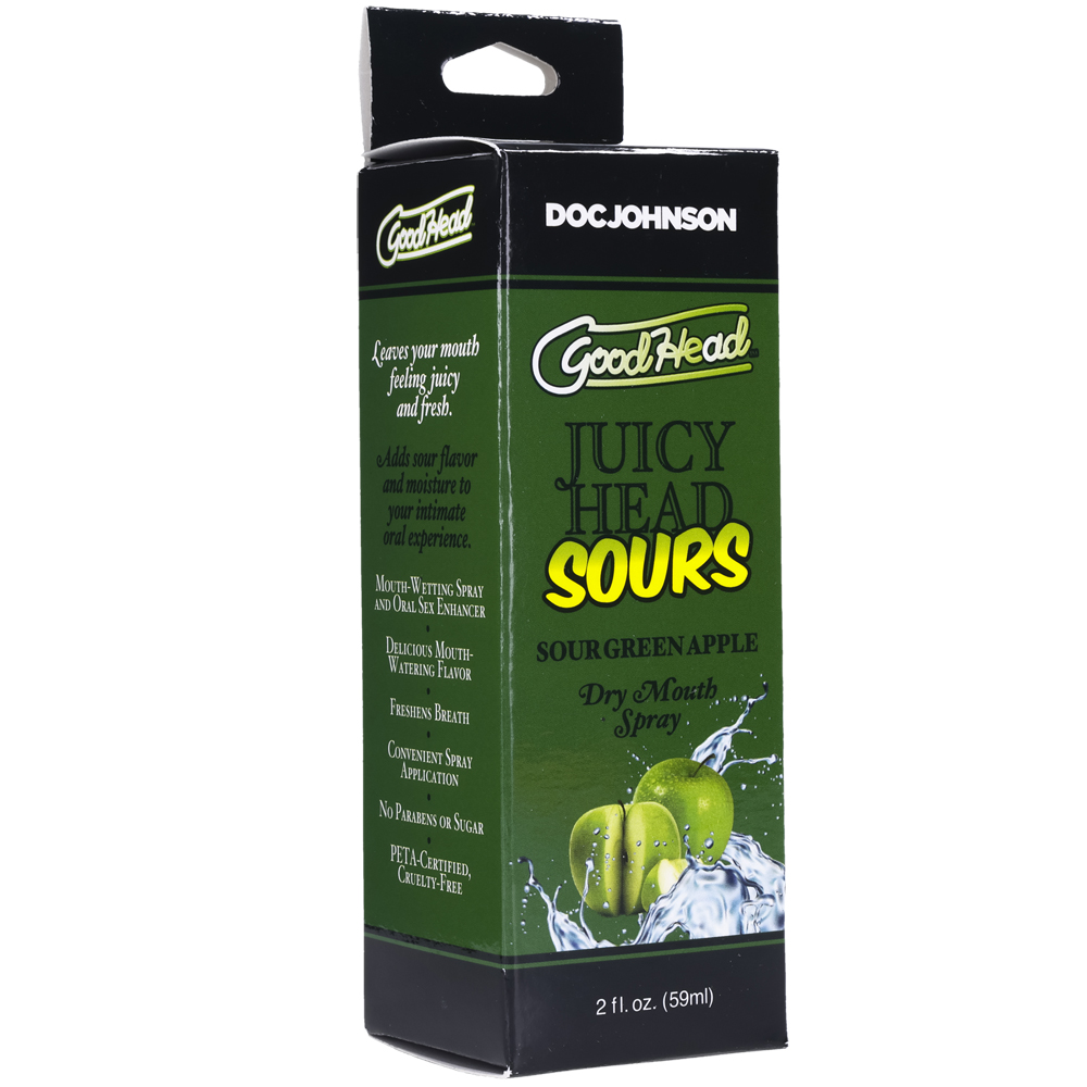Goodhead Juicy Head Dry Mouth Spray Sour Green Apple 2 oz. 1 Goodhead Juicy Head Dry Mouth Spray Sour Green Apple 2 oz.