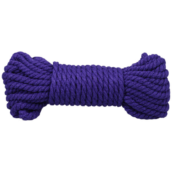 Merci Bind & Tie 6mm Hemp Bondage Rope 30 Feet Violet - Image 3