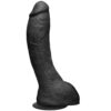 Merci The Perfect P-Spot Cock 9.5" With Removable Vac-U-Lock Suction Cup Ultraskyn Black - Image 2