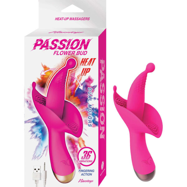 Passion Flower Bud Heat Up Pink