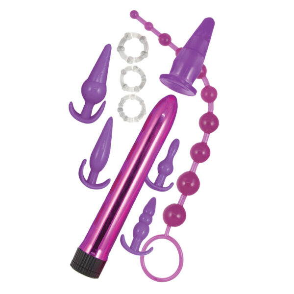 Purple Elite Collection Anal Play Kit Purple - Image 3