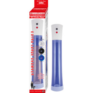 Commander Extra Large Electric Pump Blue