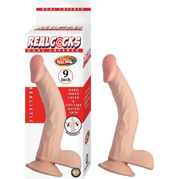 Realcocks Dual Layered 9'' White
