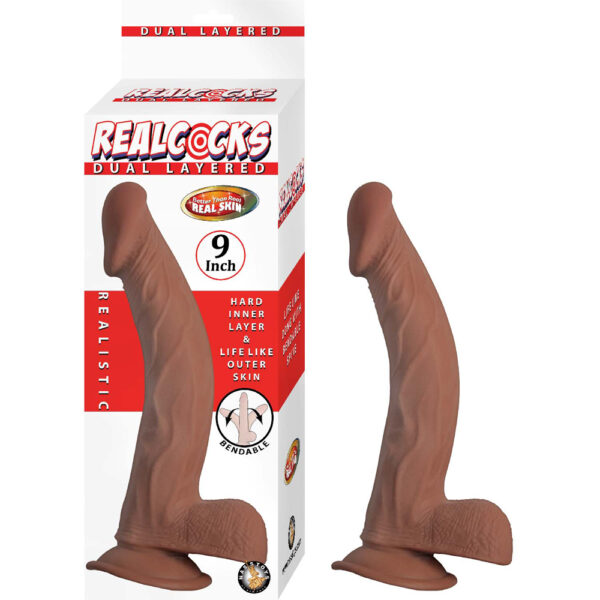 Realcocks Dual Layered 9'' Brown